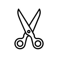 Scissors Icon for Creativity and Crafting Topics