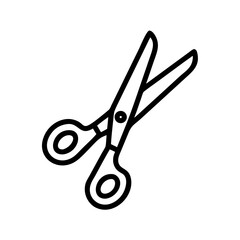 Scissors Icon for Creativity and Crafting Topics