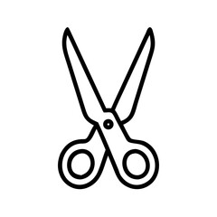 Scissors Icon for Creativity and Crafting Topics