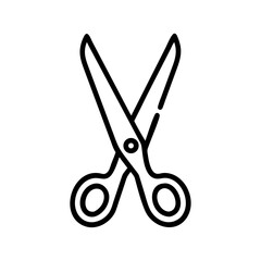 Scissors Icon for Creativity and Crafting Topics