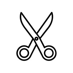 Scissors Icon for Creativity and Crafting Topics