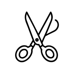 Scissors Icon for Creativity and Crafting Topics