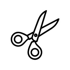 Scissors Icon for Creativity and Crafting Topics