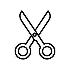 Scissors Icon for Creativity and Crafting Topics