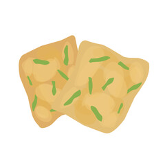 Crispy Tempe Cartoon 