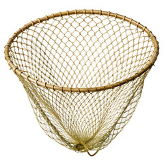 Fish Net Isolated on White Background