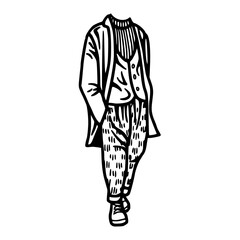 vintage gentleman's formal suit