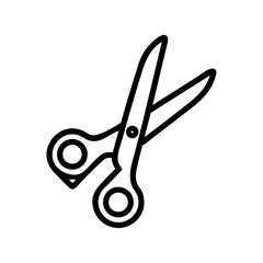 Scissors Icon for Creativity and Crafting Topics