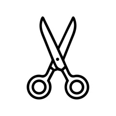 Scissors Icon for Creativity and Crafting Topics