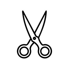 Scissors Icon for Creativity and Crafting Topics