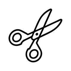 Scissors Icon for Creativity and Crafting Topics