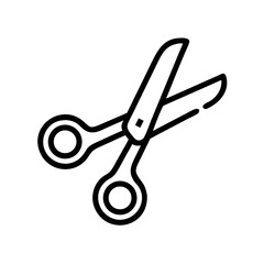 Scissors Icon for Creativity and Crafting Topics