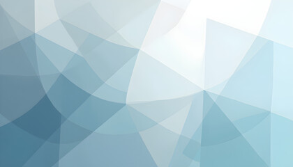 Fototapeta premium geometric pattern of transparent shapes