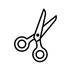 Scissors Icon for Creativity and Crafting Topics