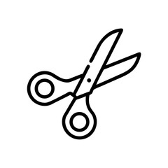 Scissors Icon for Creativity and Crafting Topics