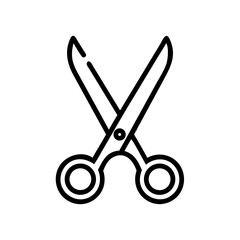 Scissors Icon for Creativity and Crafting Topics
