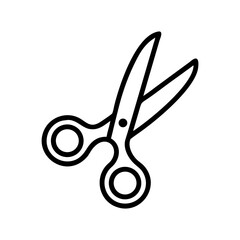 Scissors Icon for Creativity and Crafting Topics