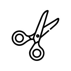Scissors Icon for Creativity and Crafting Topics