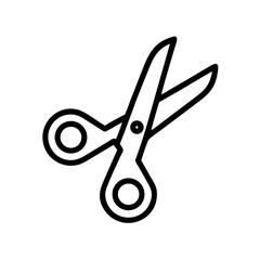 Scissors Icon for Creativity and Crafting Topics