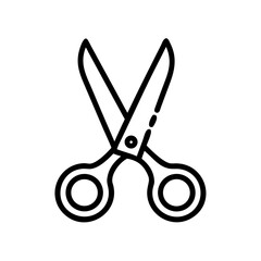 Scissors Icon for Creativity and Crafting Topics