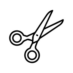 Scissors Icon for Creativity and Crafting Topics