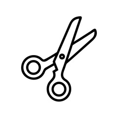 Scissors Icon for Creativity and Crafting Topics