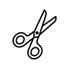 Scissors Icon for Creativity and Crafting Topics