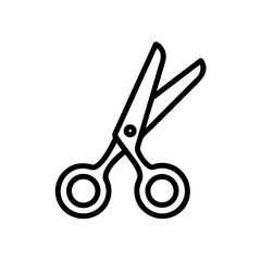 Scissors Icon for Creativity and Crafting Topics