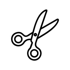 Scissors Icon for Creativity and Crafting Topics