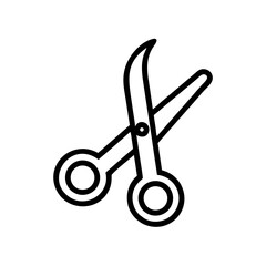 Scissors Icon for Creativity and Crafting Topics