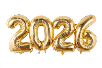 Celebrate 2026 New Year with stunning gold balloons for a festive and elegant party atmosphere