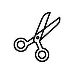 Scissors Icon for Creativity and Crafting Topics