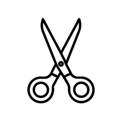 Scissors Icon for Creativity and Crafting Topics