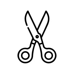 Scissors Icon for Creativity and Crafting Topics