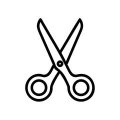 Scissors Icon for Creativity and Crafting Topics