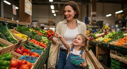 Obraz premium The Farmer's Market Stroll: A Guide to Fresh Produce