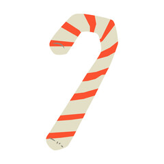 Candy Cane Free Icon