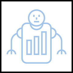 Crypto Trading Bot Icon Design
