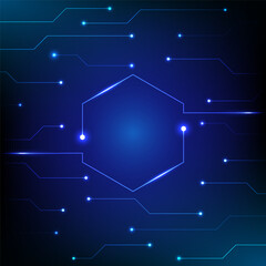 Digital technology circuit background. Design for circuit futuristic abstract cyber system interface network electronic.