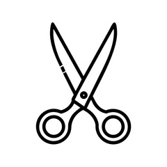 Scissors Icon for Creativity and Crafting Topics