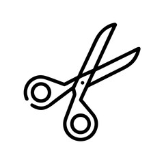 Scissors Icon for Creativity and Crafting Topics