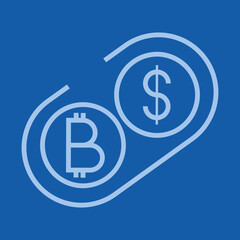 Crypto Exchange Platform Icon Design