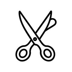 Scissors Icon for Creativity and Crafting Topics