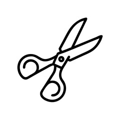 Scissors Icon for Creativity and Crafting Topics