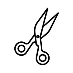 Scissors Icon for Creativity and Crafting Topics