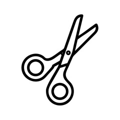 Scissors Icon for Creativity and Crafting Topics