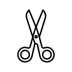 Scissors Icon for Creativity and Crafting Topics
