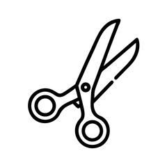 Scissors Icon for Creativity and Crafting Topics