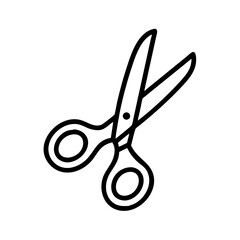 Scissors Icon for Creativity and Crafting Topics