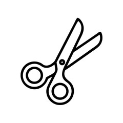 Scissors Icon for Creativity and Crafting Topics